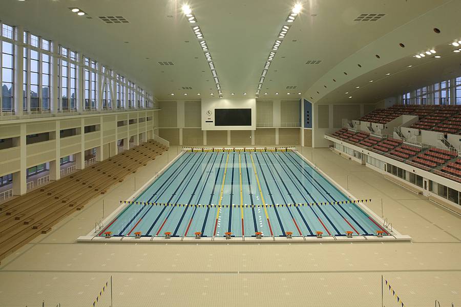 Nagaoka swimming hall - Steuler Pool Linings