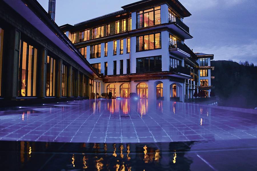 Elmau Schlosshotel Retreat - Steuler Pool Linings