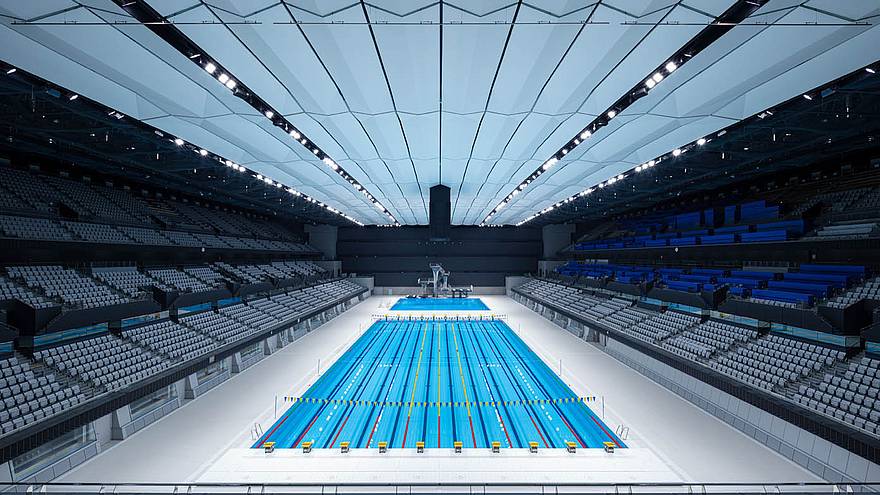 Tokyo / JP Aquatics Centre - Steuler Pool Linings