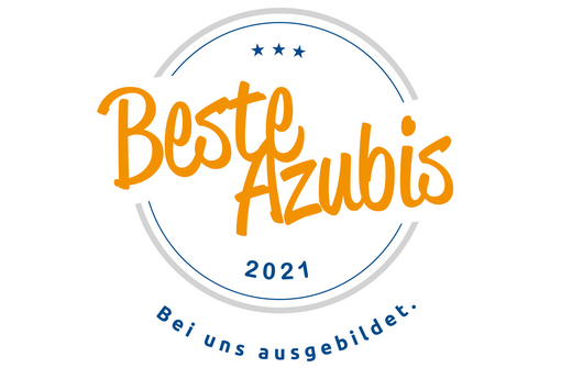 Siegel Beste Azubis 2021 der IHK Koblenz für Steuler