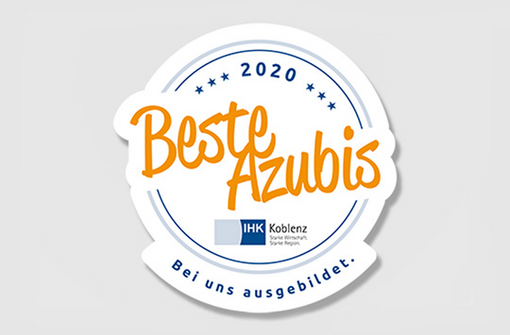 Sticker "Beste Azubis 2020"